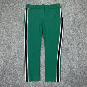 Boden Pants Womens Size 8P Green Bristol Ankle Skinny Casual Sporty